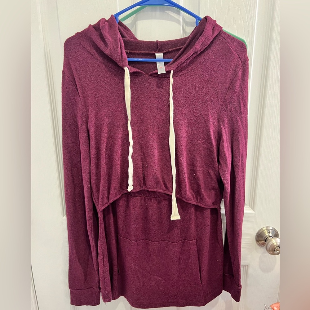 Latched mama blackberry everyday hoodie
